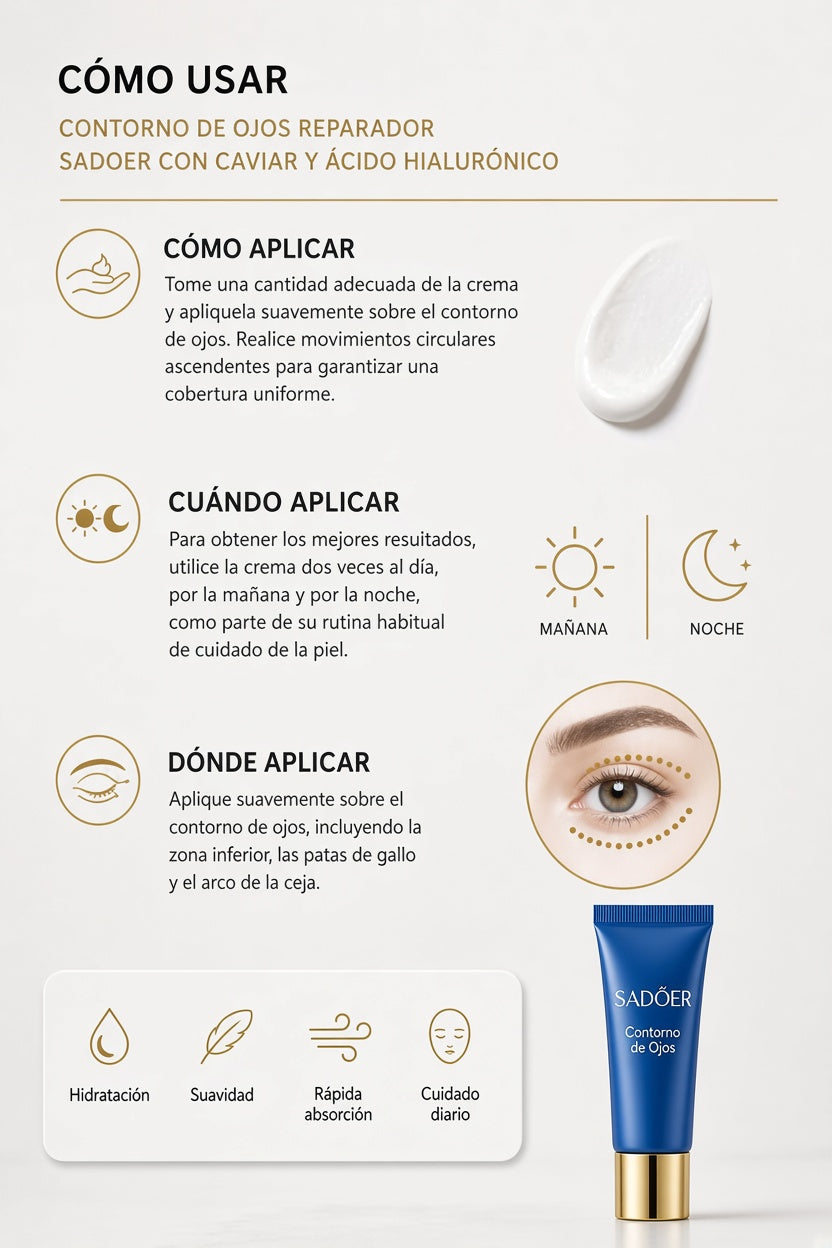 Contorno de Ojos SADOER Caviar 20 g